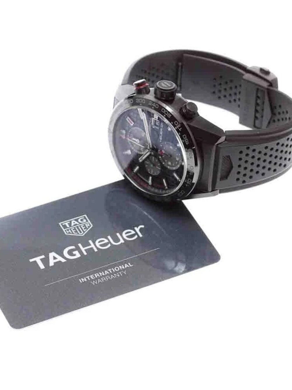 TAG HEUER Carrera Caliber Heuer 01 AIR-K5 CAR201N Automatic Men's Watch - Picture 2 of 7